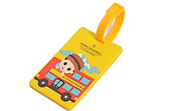 3D Effect Personalized Plastic Luggage Tags Recycled Luggage Accessories